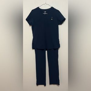 KOI Next Gen Scrub Set.  Navy Blue.  Size XS